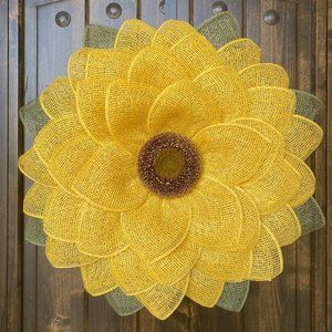 Sunflower Wreath